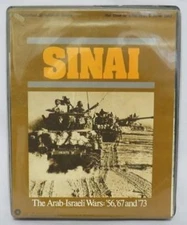 SPI Flat 1973 : Sinai - The Arab-Israeli Wars: 56' 67' and 73' (PUNCHED) EX