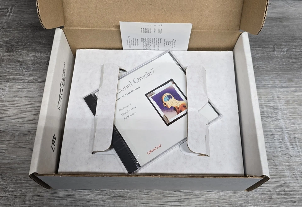 Personal Oracle 7 ~ Version 7.1 Windows Architecture Oracle Workgroup 2000~ New! - Image 4 of 4