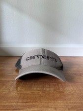 Mens Carhartt Canvas Mesh-Back Logo Graphic S...
