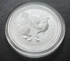 2017 P Year of the Rooster 1/2 oz .999 Fine Silver Coin