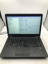 DELL LATITUDE E7450 - BOOTS TO BIOS/LOCKED - INTEL I5 5300U - NO RAM - READ - BB