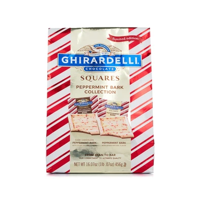 Ghirardelli Limited Edition Chocolate Squares 16.07 oz. - Peppermint Bark Collec