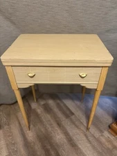 Vintage Mid-Century Modern Sewing Machine Table