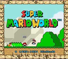 Super Mario World - Original and Authentic SNES Super Nintendo Game