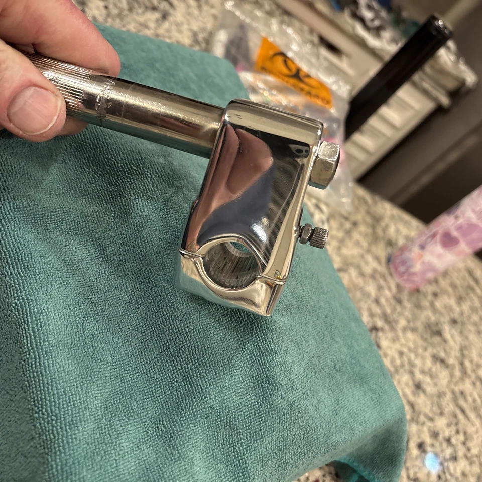 REDLINE 6 BOLT ANLUN FORKLIFTER OLD SCHOOL FREESTYLE STEM. QUILL BMX THREADED 1 - Image 3 of 4