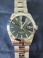 USED Tissot Gentleman Black Men's Watch - T127.407.11.051.00 (Read Description!)