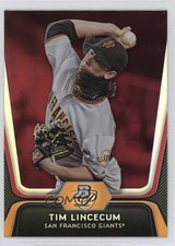 2012 Bowman Platinum Red Tim Lincecum #76 0b0