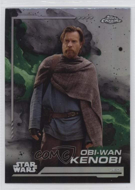2024 Topps Chrome Star Wars Rainbow Refractor Obi-Wan Kenobi #67 1n3b