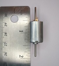 Improved MICRO Dual Shaft MDC Loco Re-Power Motor 12V DC DCC Metal Bearings