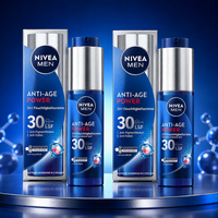 2X Nivea Men Anti-Age Power 2In1 Feuchtigkeitscreme LSF 30 Mit Hyaluron & Thiami