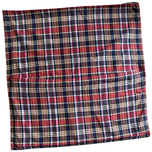 Lauren Ralph Lauren 25" Sq Euro Sham Standard Pillow Case Plaid USA Americana - Picture 10 of 15