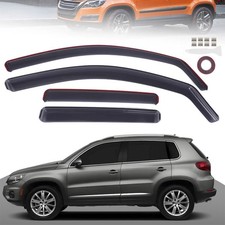 4-Tlg Windabweiser Regenabweiser Passend Für VW Tiguan 2007 2008-2015 5-Türer