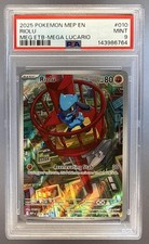 Riolu 2026 Pokemon MEP Black Star Promos #010 PSA 9