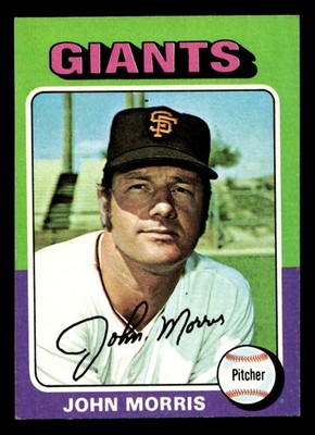 1975 Topps Mini #577 John Morris Ex-Mint Giants MINI ID: 514058