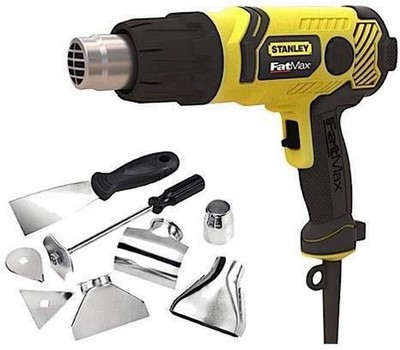 Stanley - FatMax Heissluftpistole (2.000 Watt, inkl. 8-TLG. Düsen- & Schaberset)