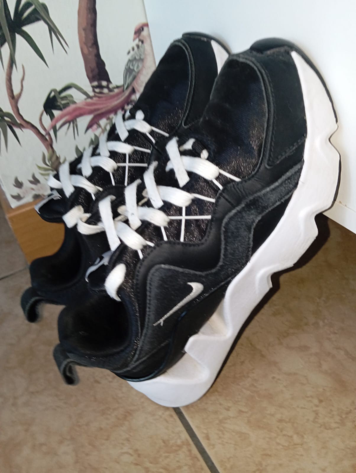 Sneakers Nike Nere e Bianche Taglia 38