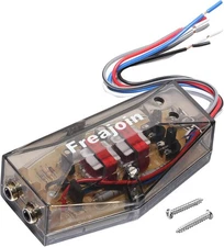 2-Channel High Low Level Converter Speaker Cable to RCA Adapter with Remote... 