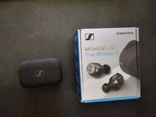 Sennheiser MOMENTUM True Wireless 4 Earbuds - Black Great Condition 