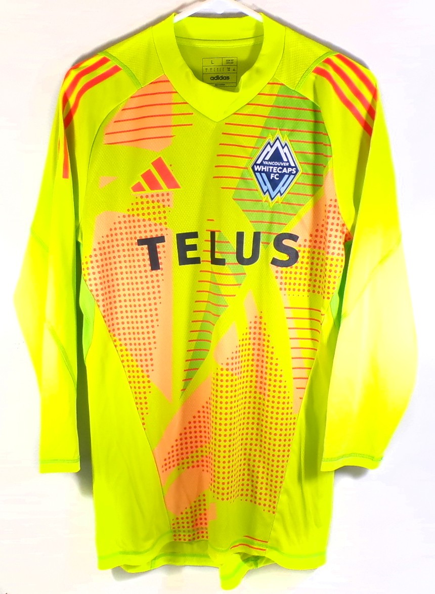 Yohei Takaoka Vancouver Whitecaps FC Adidas MLS Goalkeeper Jersey