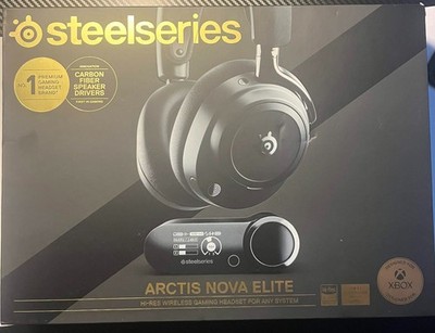 SteelSeries Arctis Nova Elite Wireless Gaming Headset   Obsidian Black