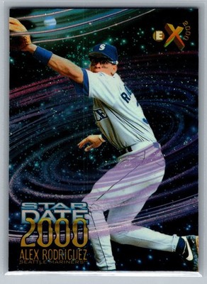 1997 EX 2000 - Star Date 2000 Alex Rodriguez #1 - NM-MT
