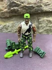 Vintage 1991 GI Joe Heavy Duty Action Figure Near Complete Hasbro ARAH