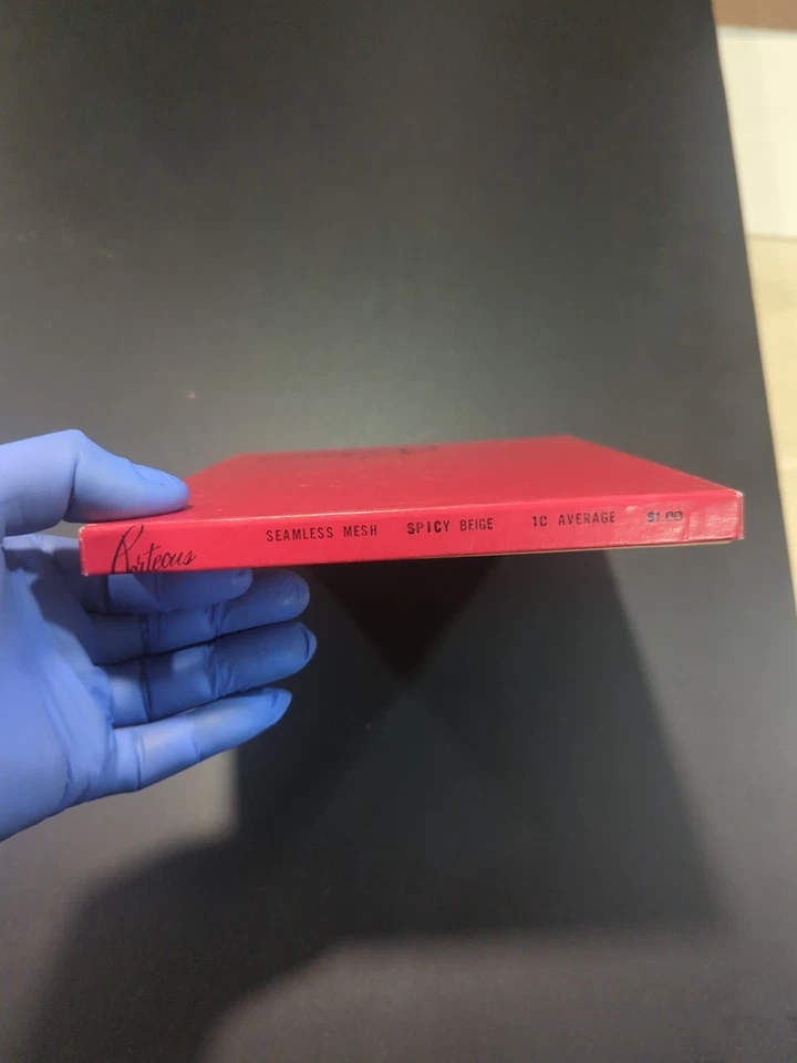 Porteous Mitchell&Braun Seamless Mesh Vintage Stockings - Spicy Beige 10 3 Pack - Image 2 of 3