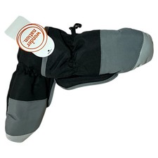 Wonder Nation Kids Winter Mittens, Black and Grey, New with Tags