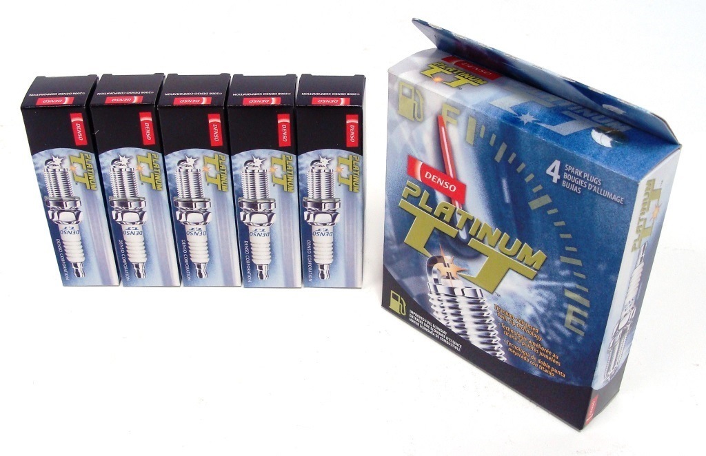 DENSO PLATINUM TT Spark Plugs PK20TT 4504 Set of 5
