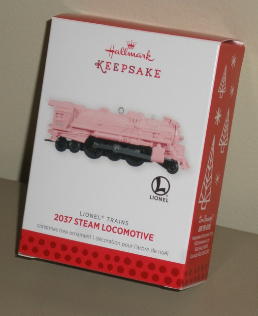 Hallmark 2013 Limited Lionel Trains 2037 Steam PINK Repaint