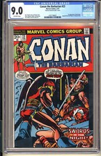 Conan the Barbarian #23 CGC 9.0 1973 1st Red Sonja National Diamond Insert P3 cm