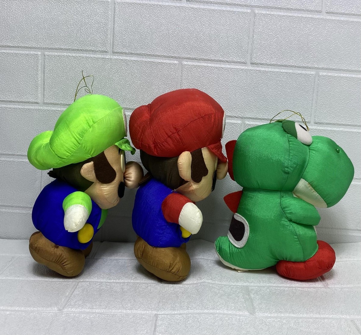 Super Mario World Set of 5 Banpresto 1994 Taffeta Nylon Plush