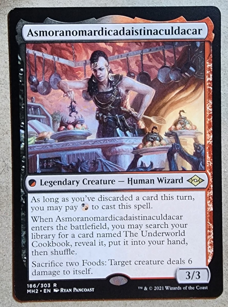 MTG Asmoranomardicadaistinaculdacar Modern Horizons 2 186/303