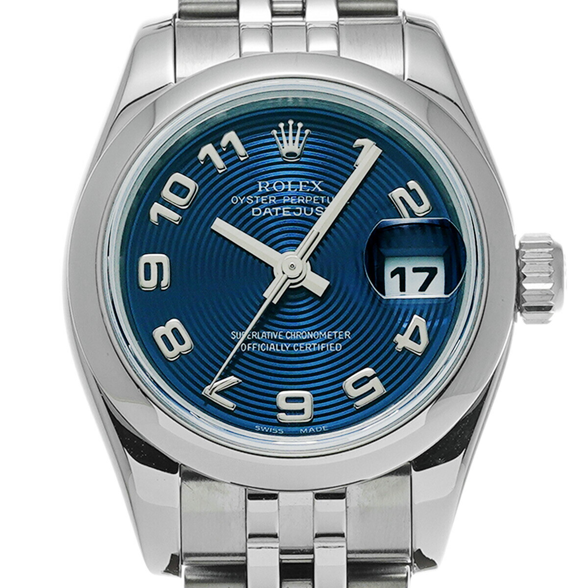 ROLEX Datejust 179160 Blue Case: 26×26mm Ladies Used Watch