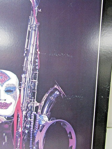 VTG 1985 Mardi Gras Poster New Orleans 34" X 22" - Picture 2 of 4