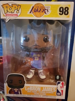 FUNKO POP! NBA LA LAKERS 10 INCH LEBRON JAMES (PURPLE) POP FIGURE | eBay