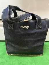 Roxy Denim Tote Bag Large Includes A Roxy Ecobag