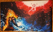 Dragon ball Z Goku VS Frieza Playmat desk Mouse Pad TCG CCG 24 x 14 inch
