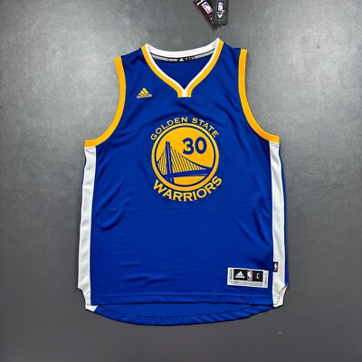 100% Authentic Stephen Curry Adidas 2015 2016 NBA Finals Warriors