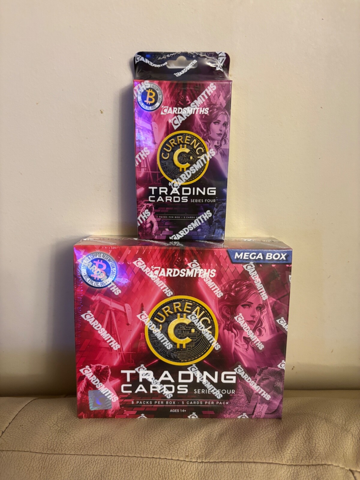 CARDSMITHS CURRENCY SERIES 4 MEGA BOX