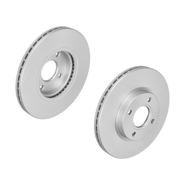 f.becker Bremsscheiben BelüFtet Vorne Rechts Links FüR Fiesta Ford VI B-Max-image