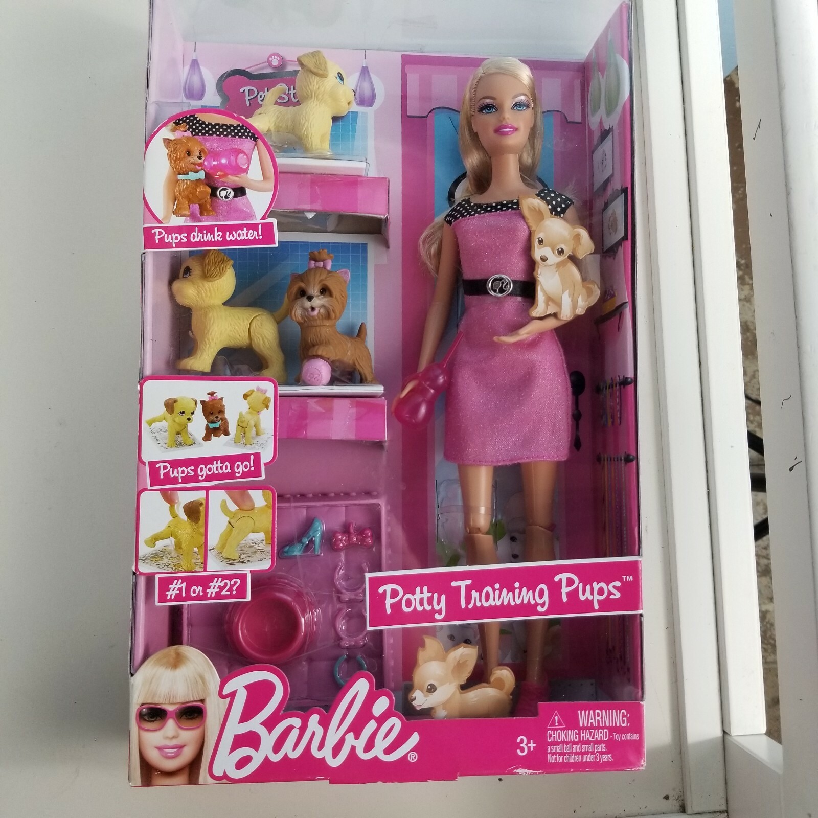 barbie potty