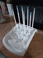 Munchkin Baby Bottle Drying Rack Compact Design Foldable White