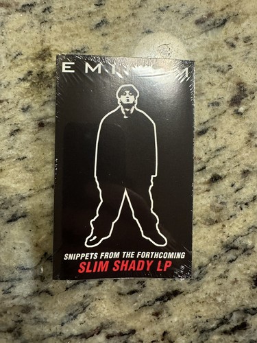 Eminem Slim Shady LP Sampler Cassette Sealed - Picture 2 of 6