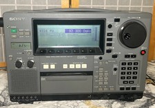 Sony Crf V21 Portable Shortwave Radio With Powered Antenna And Printer Paper
