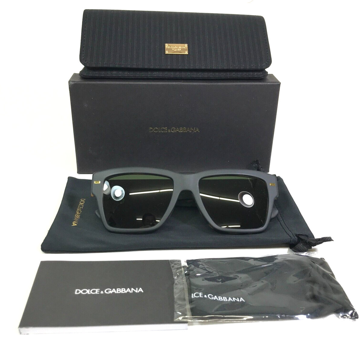 Dolce and Gabbana Sunglasses DG4431-F 3404/71 Matte Black  display picture 3