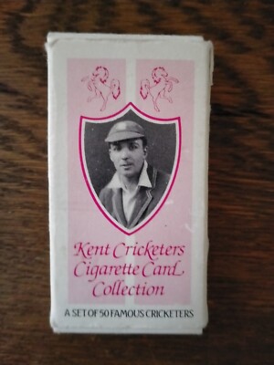 Kent C.C.C. Cricketers of Kent 1986 Full Set of 50 + 1 cards in ovp