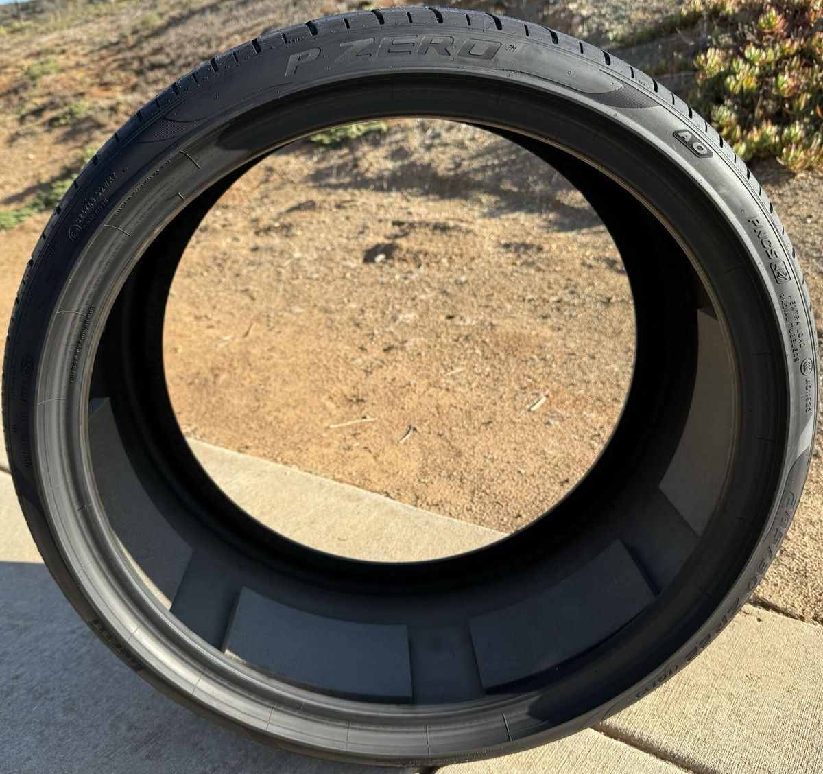 FOUR BRAND NEW 285/30ZR22 Pirelli P Zero PZ4 Sport AO Audi RS6 