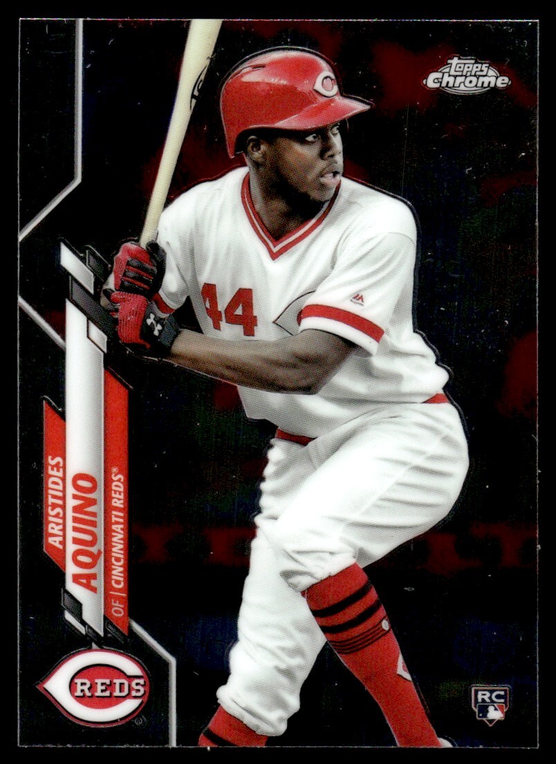 2020 Topps Chrome Aristides Aquino Rookie Cincinnati Reds #111