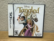 Nintendo DS Disney Tangled With Inserts Cover Art Damaged